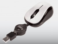 Micro ratón óptico retráctil 